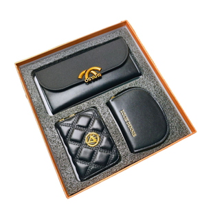 Luxury Wallet Women High Quality Purse Hand Bag Set Gift Box