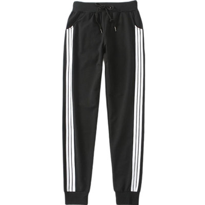 运动长裤松紧腰秋冬天休闲裤