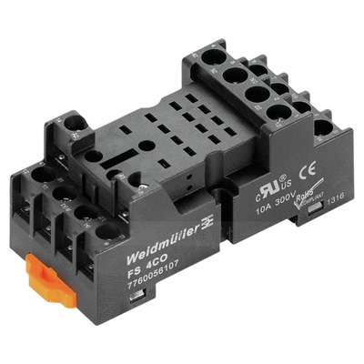 4开4闭继电器底座魏德米勒