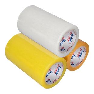 宽胶带透明封箱大卷黄色超宽胶布打包封口胶加厚快递胶纸定制批发