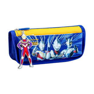 正版迪迦奥特曼笔袋特利迦文具袋赛罗铅笔盒男孩款2025新款大容量幼儿园一年级学生用小学生简约男生儿童笔袋