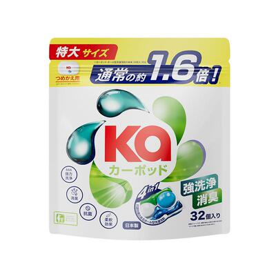 王子Ka4合1洗衣珠袋装32粒