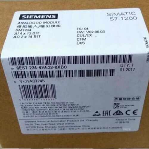 议价6ES72344HE320XB0西门子SM1234模拟量6ES7234-4HE32-0XB0现货