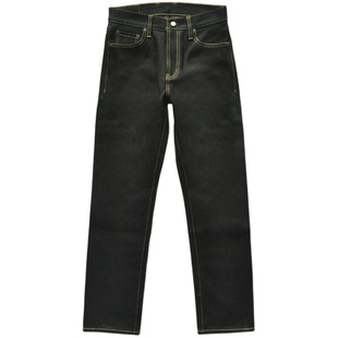 沾酱 重磅20.5OZ火山316双染牛仔裤男 直筒复古长裤 赤耳丹宁咔叽