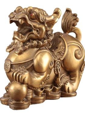 信扬黄铜招财家居旺财貔貅