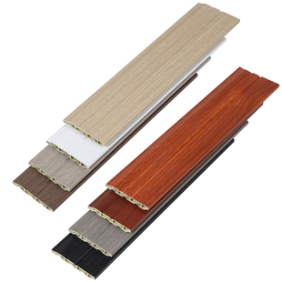 踢脚线竹木纤维装饰线条新中式地脚线地板墙角线贴脚线家用地脚线