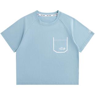 小象汉姆童装男童短袖t恤纯棉儿童T恤衫A类男孩上衣2026夏装新款