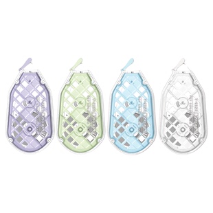 乐普升修正带小学生专用双层耐摔轻音大容量顺滑实惠装初中生专用高颜值创意夹心镂空新中式美学格物改错带