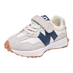 女童小蛮腰运动鞋2026春秋新款男童老爹鞋儿童透气N字鞋宝宝鞋子