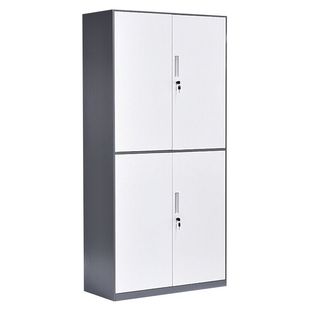 文件柜储物书柜通铁皮柜档案资料柜带锁凭证柜加厚钢制生产厂家