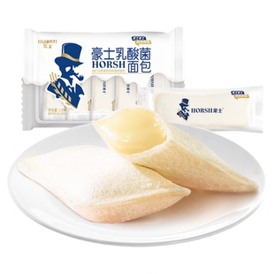 【天猫U先 x 会员】豪士乳酸菌小口袋面包健康食品早餐蛋糕零食