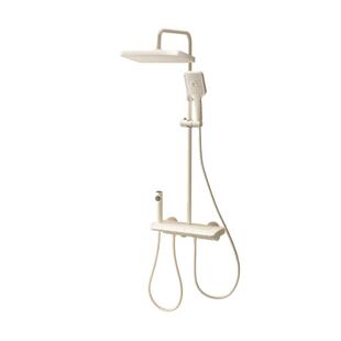 【百亿9折券】四季沐歌卫浴家用智能增压琴键卫生间淋浴花洒套装