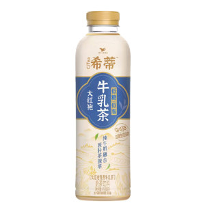统一希蒂大红袍牛乳茶玫瑰普洱牛乳茶450ml*15瓶官方旗舰店整箱装