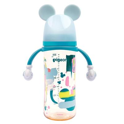 贝亲宽口径ppsu240/300ml带手柄