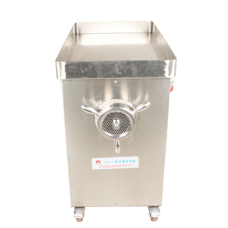 正元电动搅肉机商用绞肉机全自动ZY-1不锈钢3KW强力42型大功率