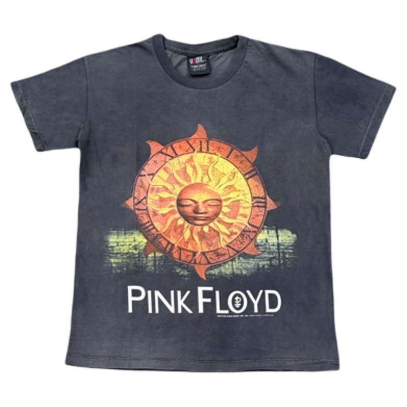 VTG太阳神短袖T恤水洗做旧平克弗洛伊德Pinkfloyd