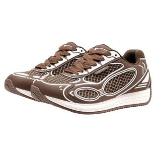 LOXKi洛克斯基休闲鞋男2025新款透气情侣板鞋百搭通勤鞋小方鞋GT