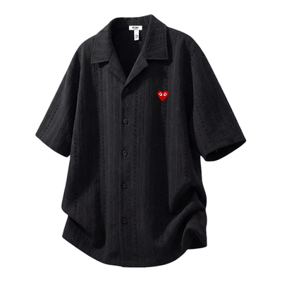 PLAYAVMXW夏季情侣款透气衬衫