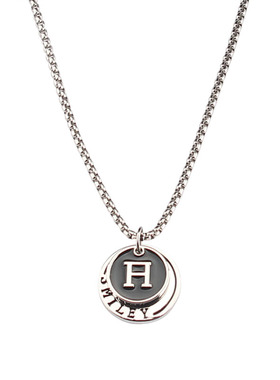 毛衣链字母圆牌百搭简约土酷