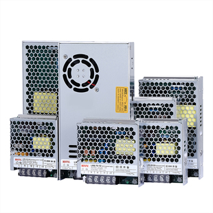 NVVV LRS开关电源220转24V12V监控直流 50/100/150/200W350变压器