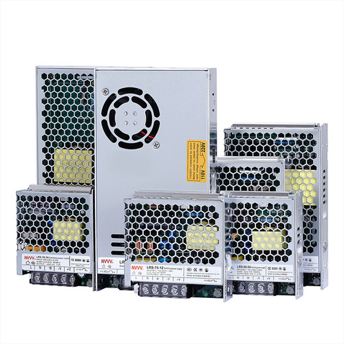 NVVV LRS开关电源220转24V12V监控直流 50/100/150/200W350变压器