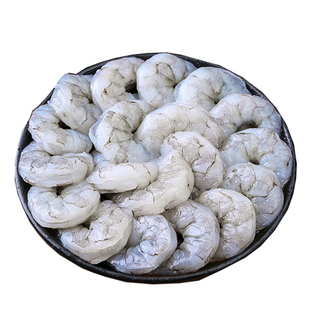 新鲜大号虾仁鲜冻青虾仁鲜活虾肉特大活虾鲜剥冷冻批发无冰大虾