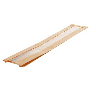 法棍袋进口毯纹淋膜纸材质透气孔长法棍牛皮纸包装袋欧包面包50只