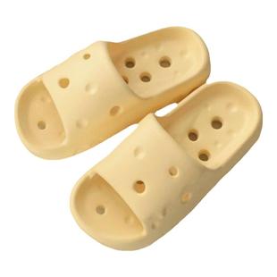 细细条 浴室漏水拖鞋男女居家用防滑防臭卫生间洗澡镂空凉拖鞋夏