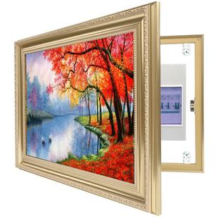 电表箱装饰画餐厅壁画正品电源开关画免打孔电闸盒配电箱遮挡挂画