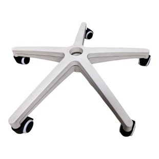 转椅五星脚白色黑色电脑转椅底座气压杆支架撑万向轮脚轮座椅底盘