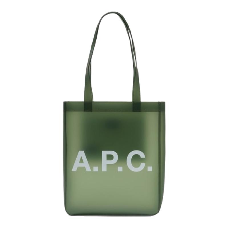 A.P.C. Lou 购物袋包 - 合成材料 - 卡其色