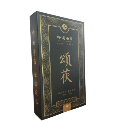 朴道茯茶金花茯砖礼盒直发顺丰
