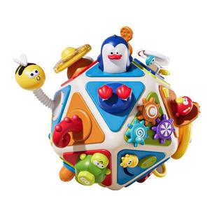 宝宝蒙氏早教多面体手拍鼓玩具六面体多功能儿童益智周岁新年礼物