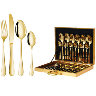 western other tableware steak cutlery set knife fork spoon