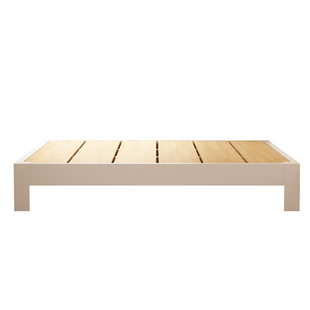 全实木榻榻米床排骨架床架无靠背矮床飘窗拼接床免费定制无床头床