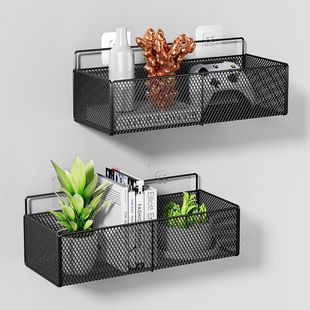 卫生间墙壁置物架床头免打孔储物架浴室多层收纳架子宿舍好物神器