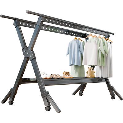 铝合金晾晒衣架防风多件衣物晾晒
