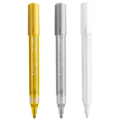 金色签名笔签字笔丙烯马克笔