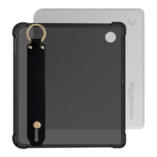 适用Kobo Libra2手持保护壳 Libra Colour电子书软壳透黑 乐天Libra2手持7.0英寸保护壳koboclara透明壳手持