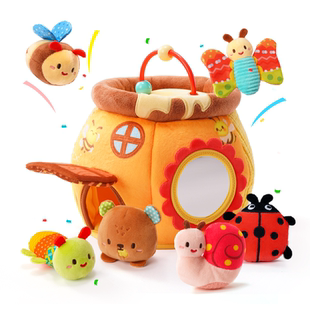 sozzy过家家玩偶毛绒玩具周岁礼品宝宝小动物公仔婴儿礼品玩具