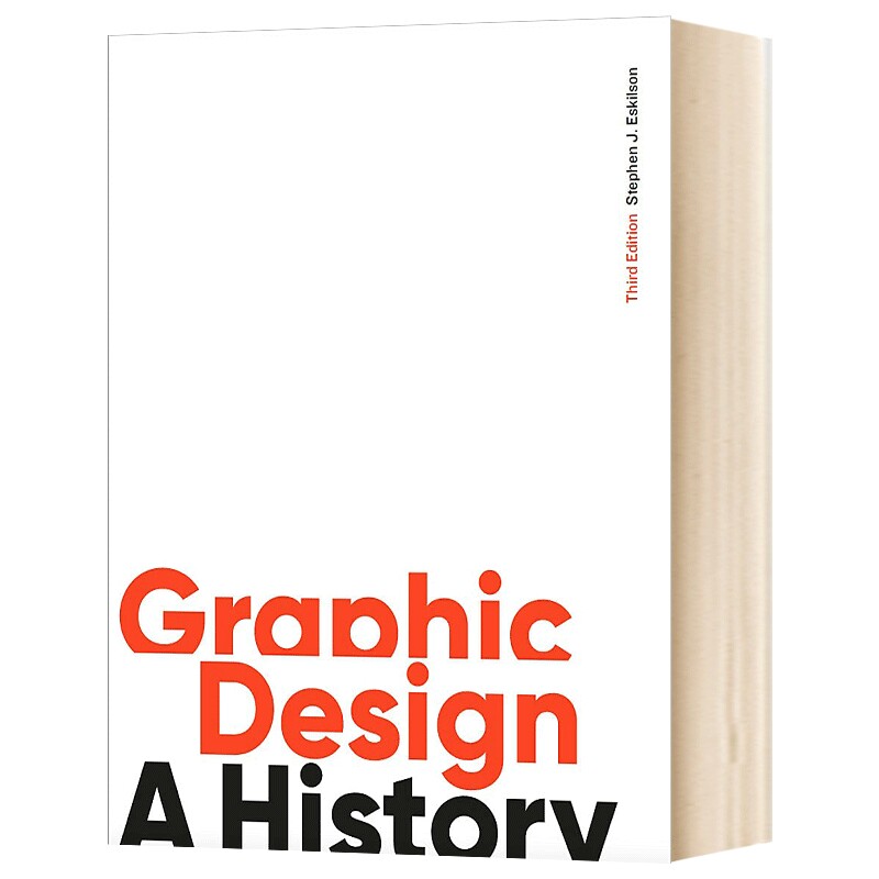 平面设计史第3版 英文原版 Graphic Design Third Edition A History 平面设计画册画集 平面艺术设计类工具书籍 英文版进口英语书