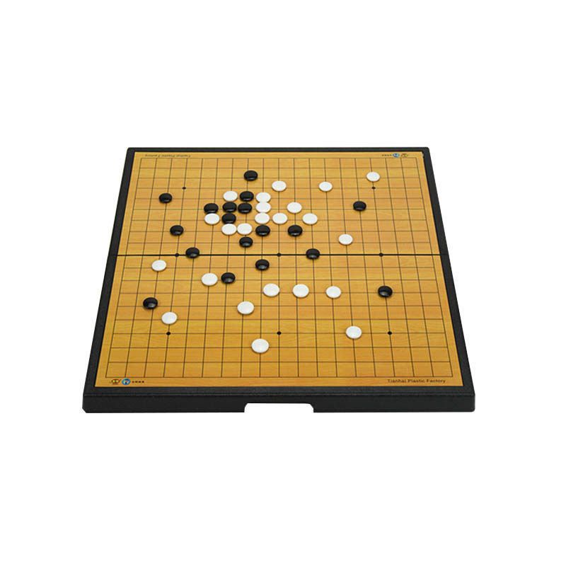 围棋强力磁石学生19路折叠便携式