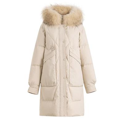 雪中飞秋冬气质时尚羽绒服女款