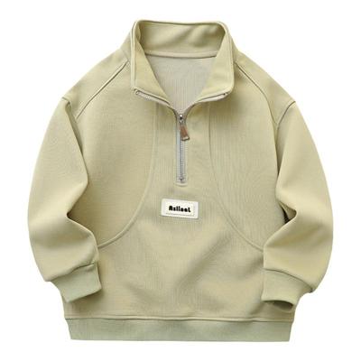 春秋男童韩版立领卫衣春装新款