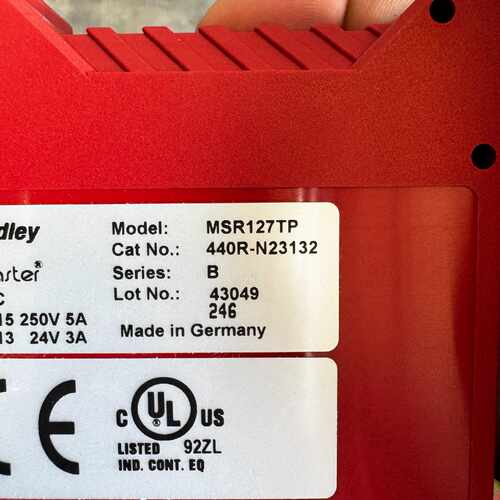 议价Allen Bradley Guardmaster MSR1适用
