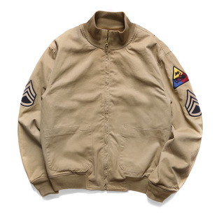 LifeCycle阿美咔叽复刻狂怒坦克服美式复古军事风加厚夹克外套男