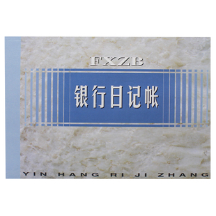 银行现金日记台账明细账财务收入支出明细账手帐计记帐本财务专用