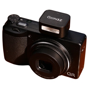 【官方】 ZENIKO旗舰店 zf04/08/zt08适用佳能R50v PowerShot V1冷靴TTL闪光灯理光gr3x迷你RF12机顶闪光灯