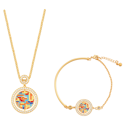 故宫永受嘉福系列首饰