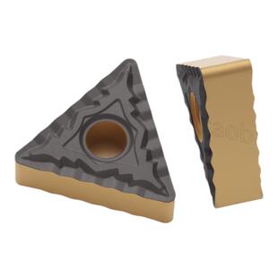 TNMG160408-CQ数控外圆内孔合金车刀片钢件专用三角刀片黑黄双色